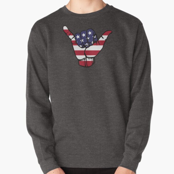 USA Shaka Pullover Sweatshirt