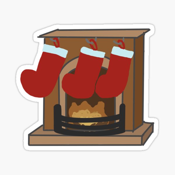 Item preview, Christmas Fireplace designed and sold by Geometrico22.