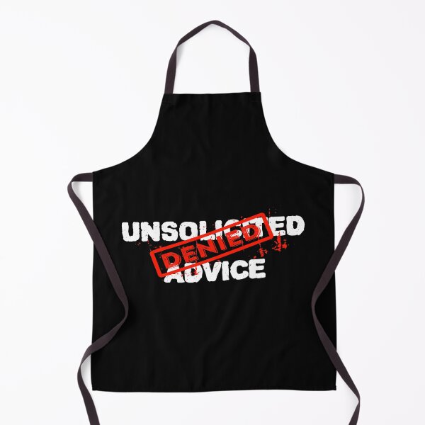 Item preview, unsolicited advice quote designed and sold by ZenCloak.