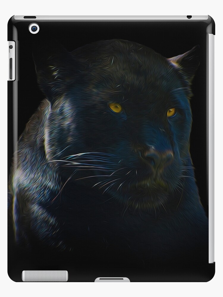 Funda y vinilo para iPad «Pantera negra gato salvaje africano» de GiftPicks | Redbubble Funda y vinilo para iPad «Pantera negra gato salvaje africano» de GiftPicks | Redbubble