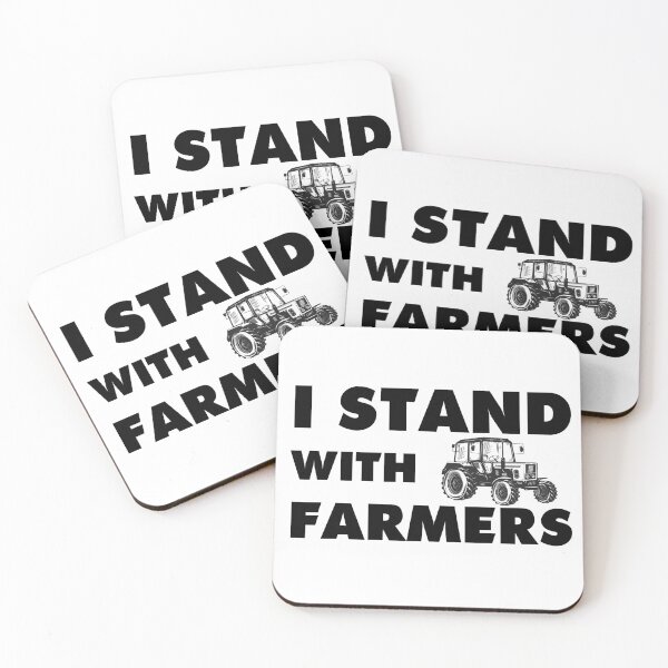 Item preview, I Stand with Farmers- no Farmers No food T-shirts designed and sold by Shirtssprea.