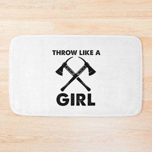Item preview, Throw Like A Girl Axes Funny designed and sold by Amineharoni.