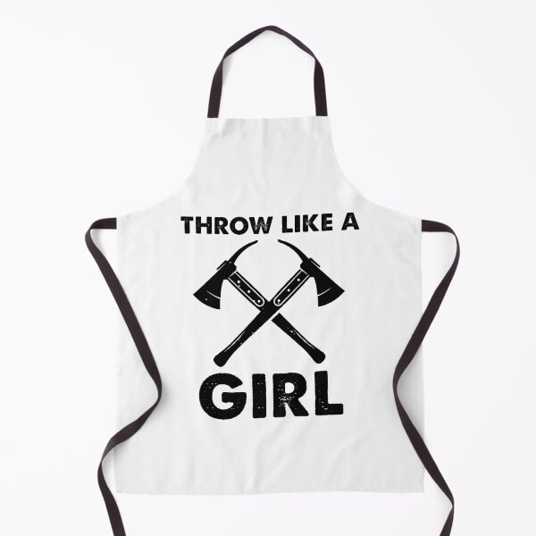 Item preview, Throw Like A Girl Axes Funny designed and sold by Amineharoni.
