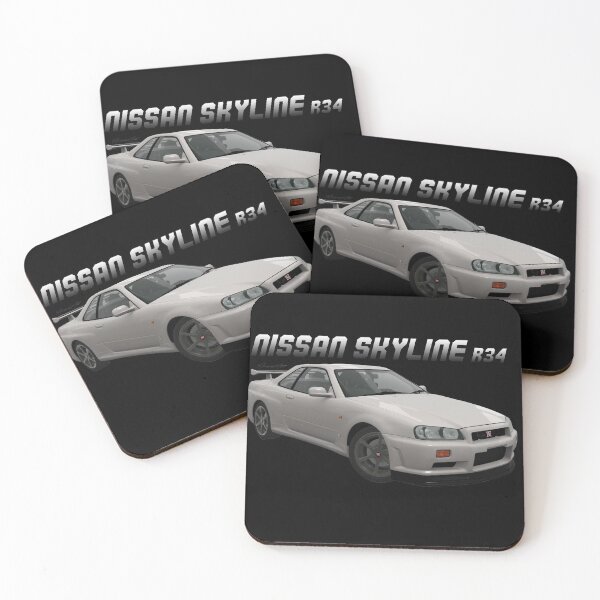 Item preview, Nissan Skyline R34 White designed and sold by pjesusartrb.
