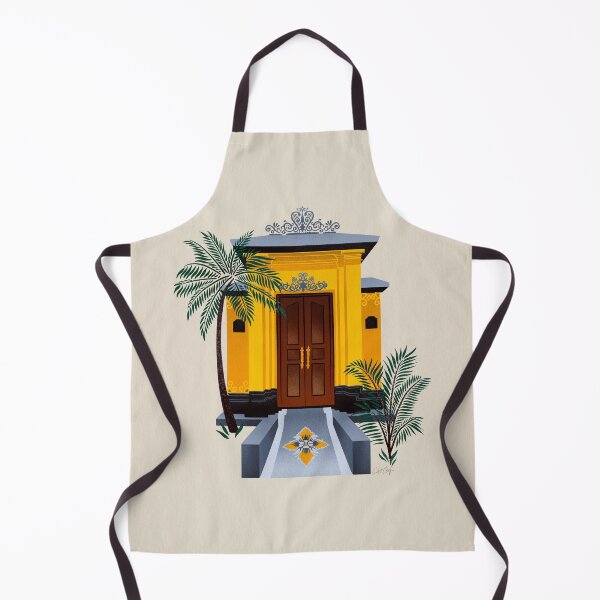 Item preview, Balinese Doorway – Yellow designed and sold by Cat Coquillette.