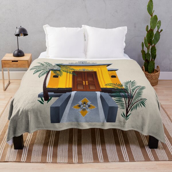 Item preview, Balinese Doorway – Yellow designed and sold by Cat Coquillette.