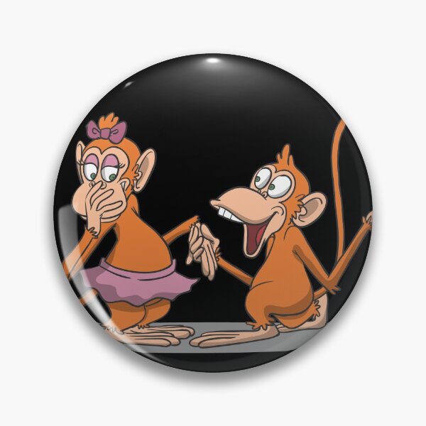 Item preview, Cute monkey makes a marriage proposal designed and sold by Monkey Ful.