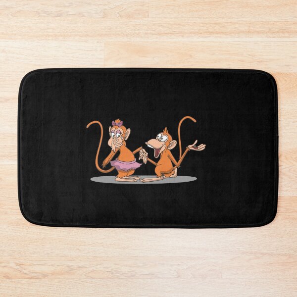 Item preview, Cute monkey makes a marriage proposal designed and sold by Monkey Ful.