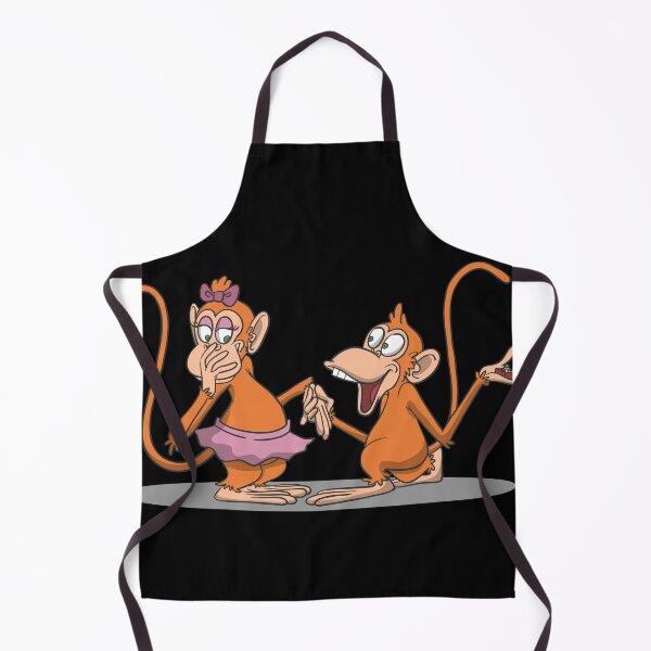 Item preview, Cute monkey makes a marriage proposal designed and sold by Monkey Ful.
