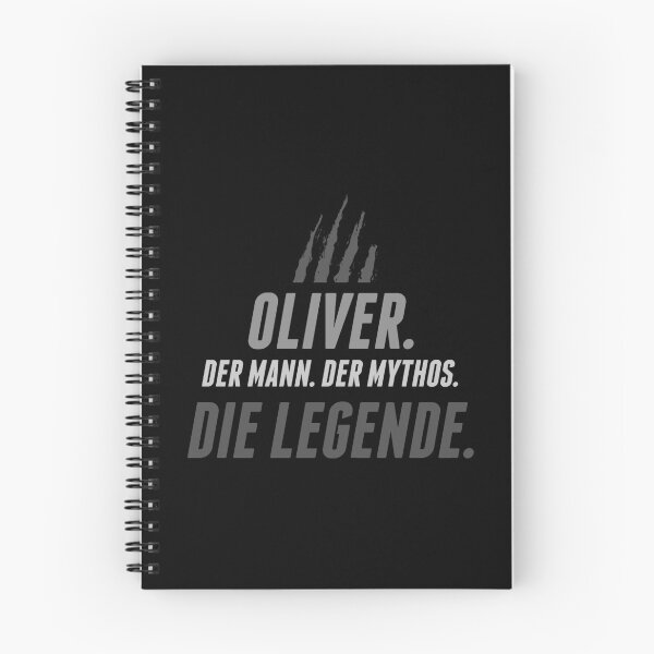 Item preview, Oliver The Man The Myth The Legend German Dutch Deutsche Men Germany Roots Heritage designed and sold by VollLaser.