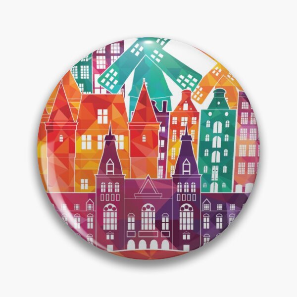 Artikelvorschau, Amsterdam Skyline entworfen und verkauft von TeeStoreNMore.