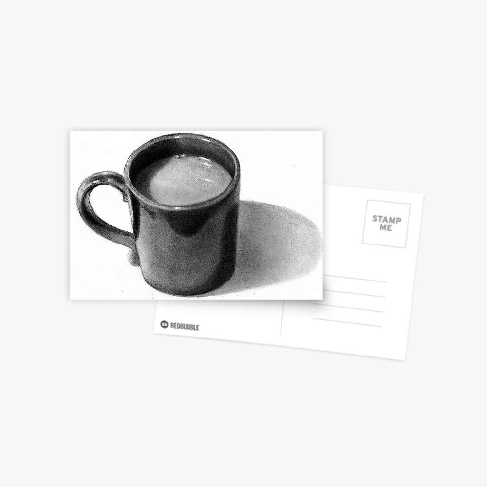 VECTOR ILLUSTRATION OF A COFFEE MUG ISOLATED ON A WHITE BACKGROUND. DOODLE  DRAWING BY HAND 9395995 Vector Art at Vecteezy