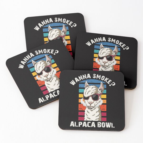 Item preview, Wanna Smoke Alpaca Bowl designed and sold by OzyManDiaS90.