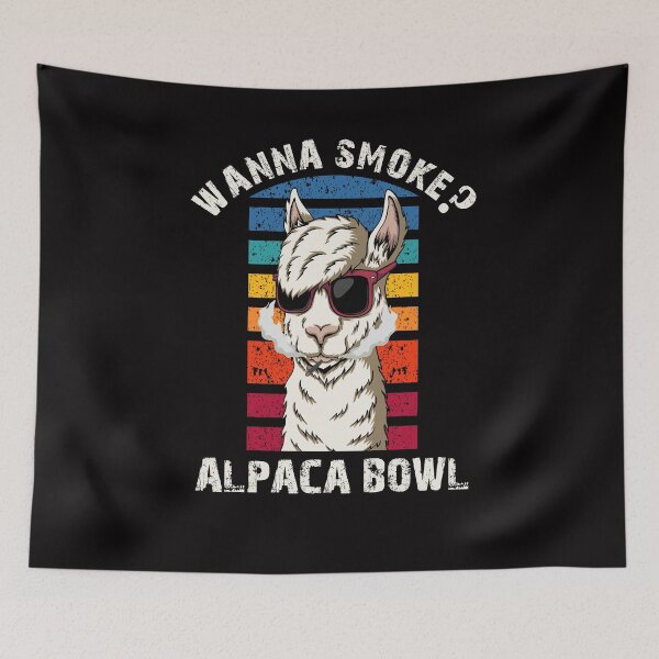 Item preview, Wanna Smoke Alpaca Bowl designed and sold by OzyManDiaS90.