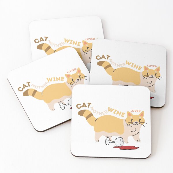 Item preview, Cat Mother Wine Lover designed and sold by ImperialBaron.