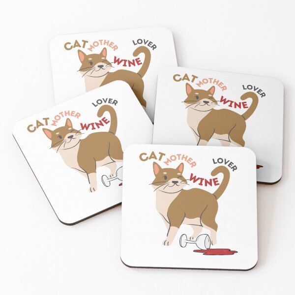 Item preview, Cat Mother Wine Lover designed and sold by ImperialBaron.