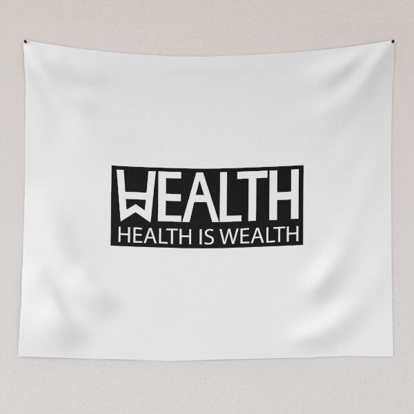 Item preview, Health Is Wealth designed and sold by Garmsy.