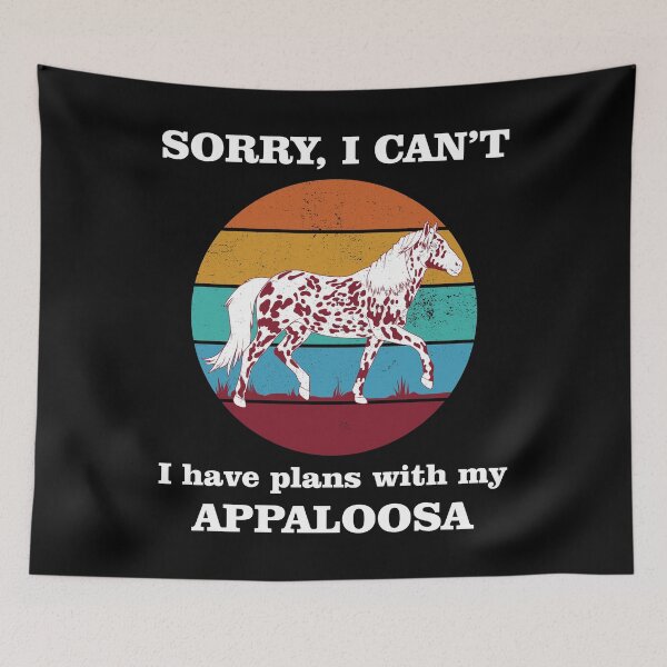 Item preview, I Have Plans With My Appaloosa Funny Horse graphic designed and sold by jakehughes2015.