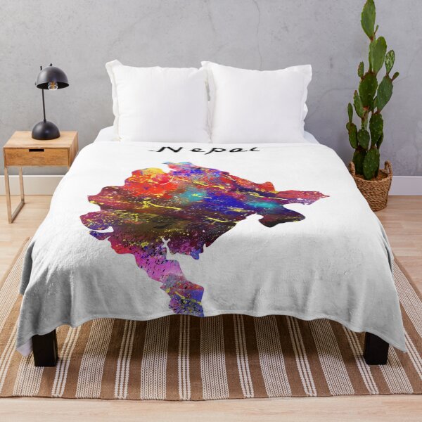 Item preview, Nepal Quote Art Design Inspirational Motivational designed and sold by vividpixelusa.