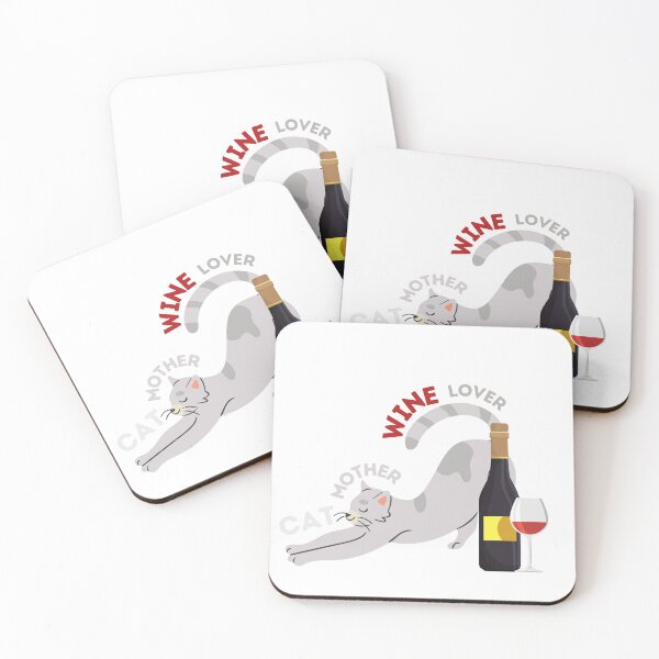 Item preview, Cat Mother Wine Lover designed and sold by ImperialBaron.