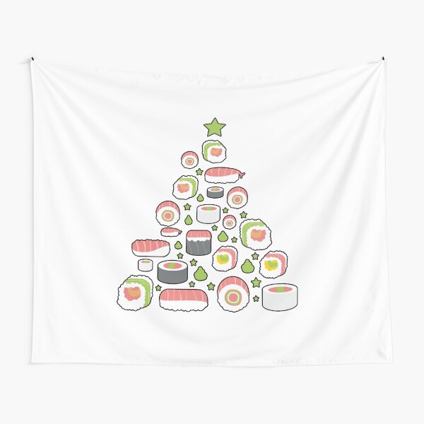Item preview, Sushi Christmas Tree designed and sold by RandomStuffShop.