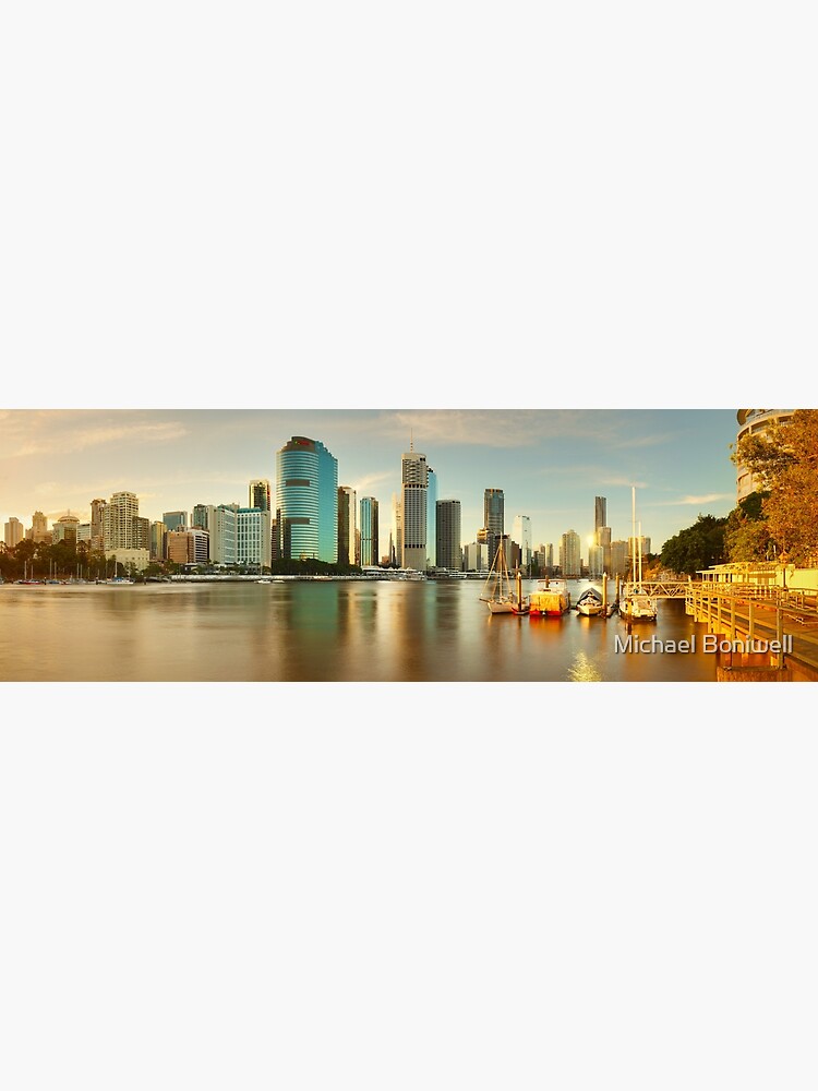 Brisbane from Kangaroo Point, Queensland, Australia by Chockstone