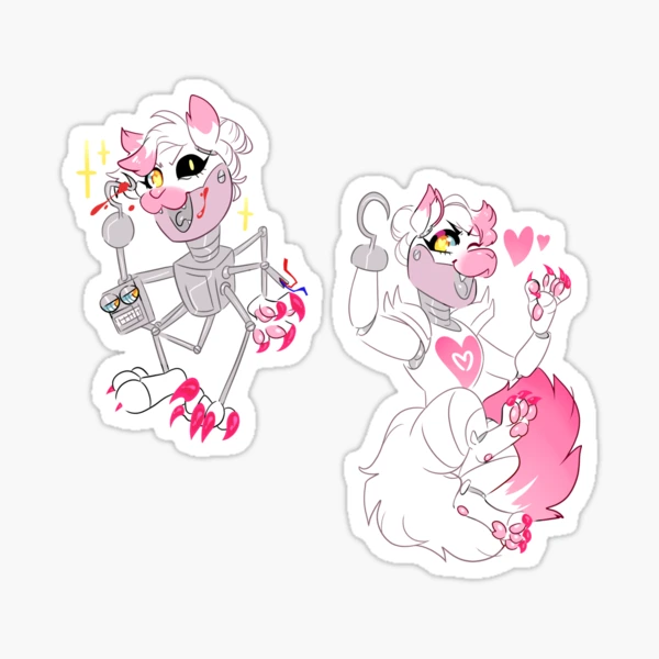 Funtime Chica Transparent Sticker for Sale by dongoverlord