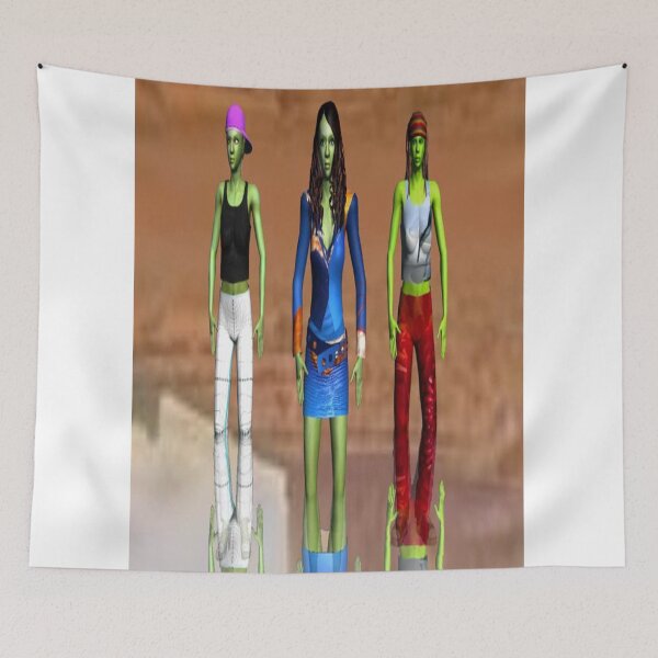 Item preview, ALIENS WADING IN WATER designed and sold by CUTESTUFFnow.