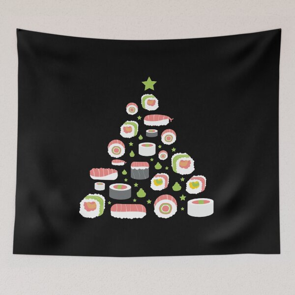 Item preview, Sushi Christmas Tree designed and sold by RandomStuffShop.