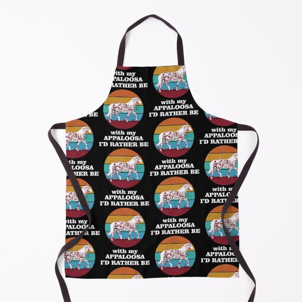 Item preview, I'd Rather Be With My Appaloosa Funny Horse graphic designed and sold by jakehughes2015.