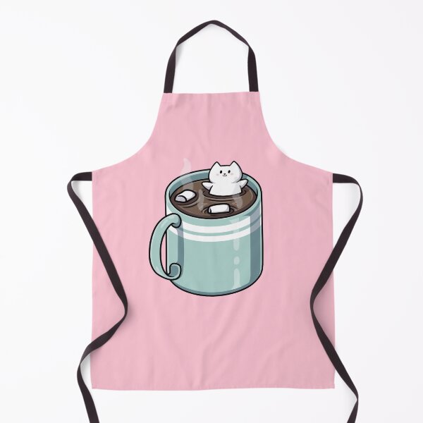 Item preview, Marshmallow Greg the Owl Cat in Hot Cocoa designed and sold by vanillaroseart.
