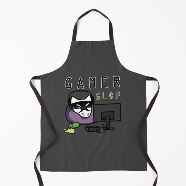 Item preview, Gamer Glop the Evil Owl Cat designed and sold by vanillaroseart.