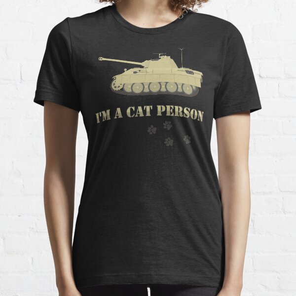 Item preview, Im A Cat Person Panzer V Panther designed and sold by FAawRay.