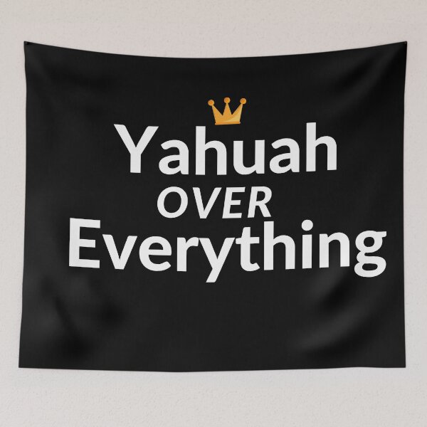 Item preview, Yahuah over everything- Seek Yah and everything else will be added unto you designed and sold by DaughterofYah.