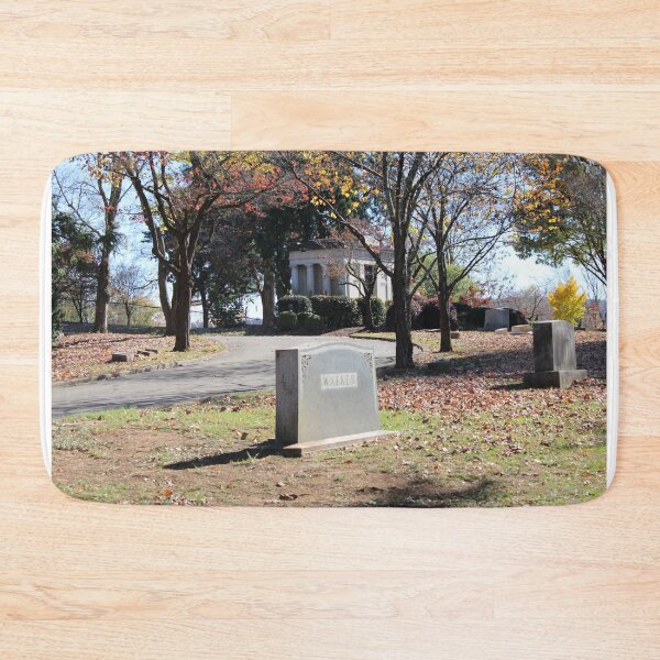 Item preview, Side view of Erskine Mausoleum at Maple Hill Cemetery  designed and sold by Silver Sky by Janet.