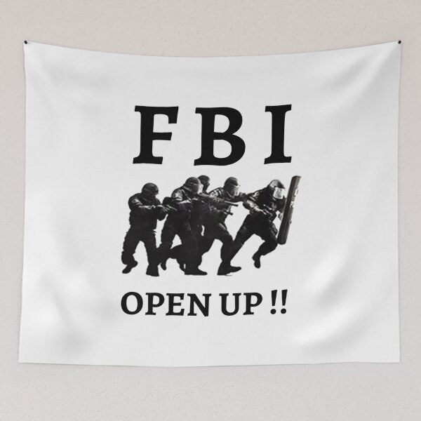 Item preview, FBI OPEN UP !! designed and sold by RED-HA.