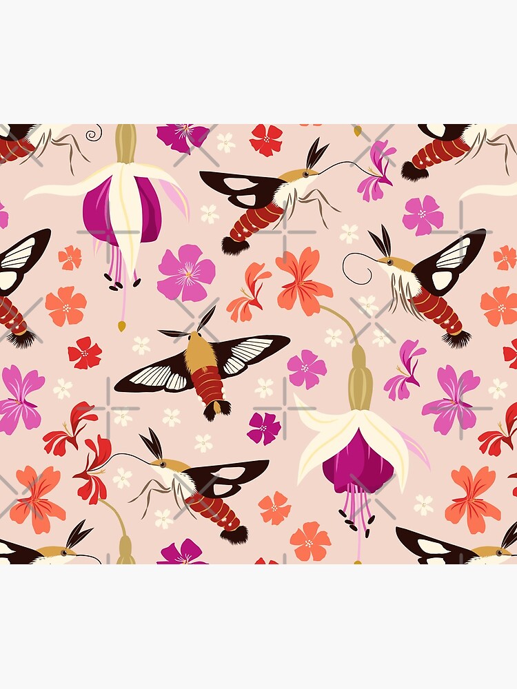 Hummingbird Moths by nadyanadya