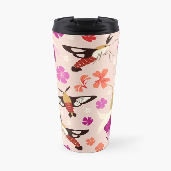 Hummingbird Moths Travel Coffee Mug