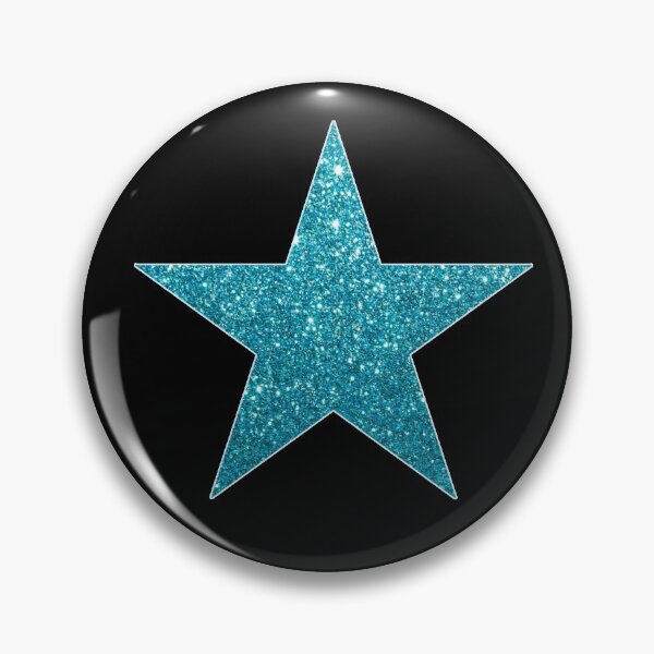 Item preview, Big Aqua Glitter Star designed and sold by BelindaFuller.