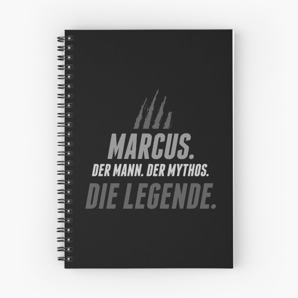 Item preview, Marcus The Man The Myth The Legend German Dutch Deutsche Men Germany Roots Heritage designed and sold by VollLaser.