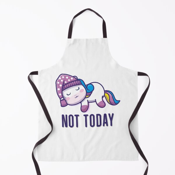 Item preview, Not Today Unicorn, Funny Cute Sleeping Unicorn designed and sold by Teeinno.