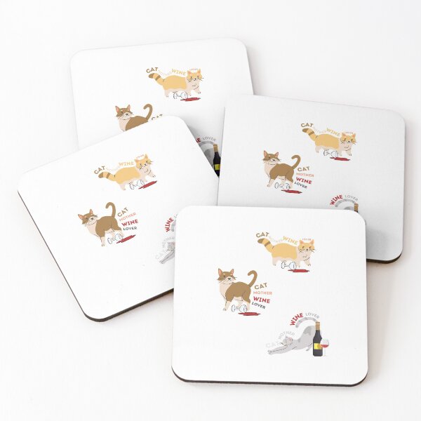 Item preview, Cat mother wine lover pack designed and sold by ImperialBaron.