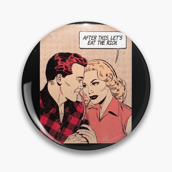 Item preview, Eat The Rich designed and sold by Retroprintshop.
