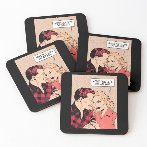 Item preview, Eat The Rich designed and sold by Retroprintshop.