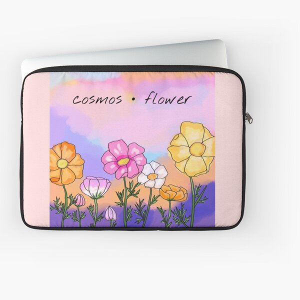Cosmos Flowers Laptop Sleeve
