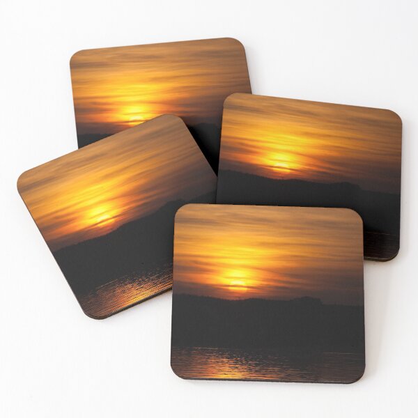 Item preview, Port Ellen Sunset Silhouettes designed and sold by IslayFineArt.