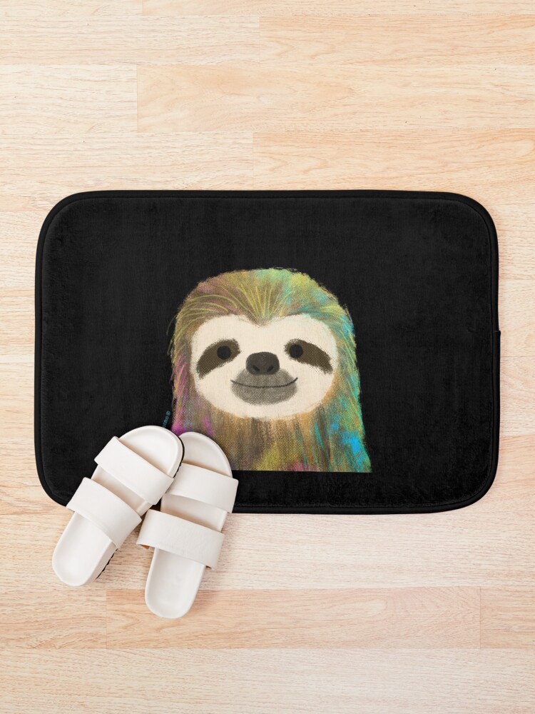 Alternate view of Sloth Bath Mat