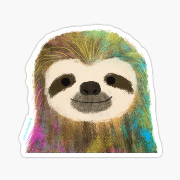 Sloth Sticker