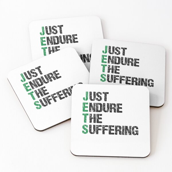 Item preview, Solo soporta el sufrimiento divertido JETS designed and sold by Jennifer Church.