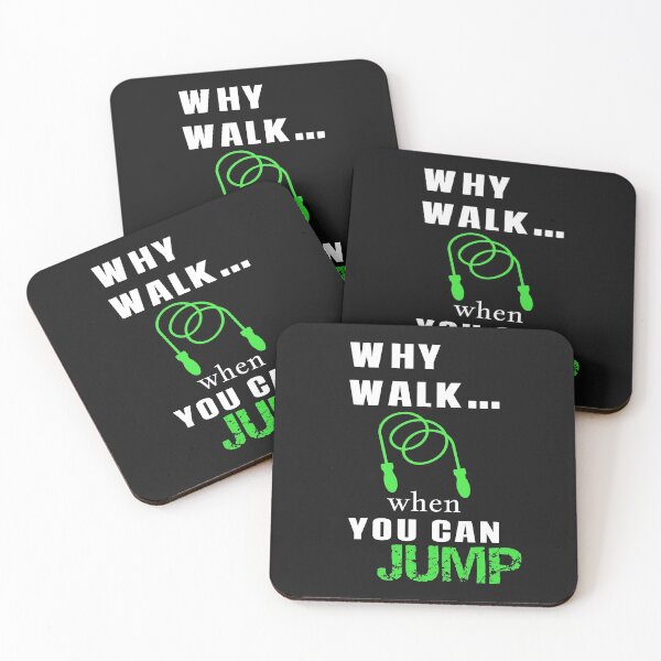 Item preview, Why Walk When You Can Jump-Rope Jumping designed and sold by SharpThreadZ.